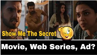 'Show Me The Secret' new Project of Ram Charan, Deepika Padukone, Ranveer Singh, and Trisha #smts