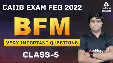 CAIIB Exam February 2022 | BFM | Very Important Questions | Class-5