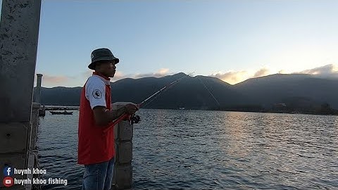 CÂU CÁ  - CÂU MỰC THƯ GIẢN TẠI CẦU CẢNG PHI YẾN HUYỆN CÔN ĐẢO