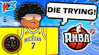 DIE TRYING!🌟 | (RNBA Hoopz League: 50 Point GamePlay)