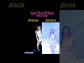 YooA then and now.#kpop #shorts #ohmygirl  #yooa #오마이걸 #유아  #thenandnow