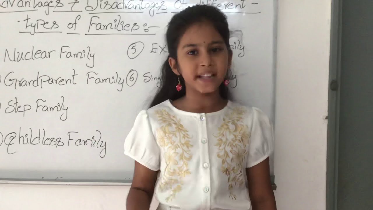 Advantages and disadvantages of different types of families - YouTube