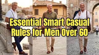 Essential Smart Casual Rules for Men Over 60