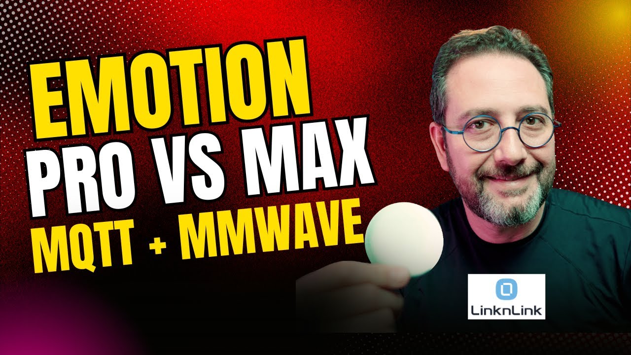 Sensor mmWave LinknLink: Comparação entre o Emotion Pro e o Max + Integração via MQTT!
