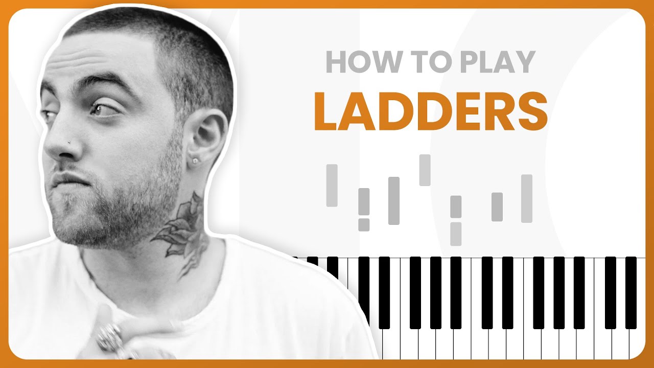 How To Play Ladders By Mac Miller On Piano Piano Tutorial (PART 1