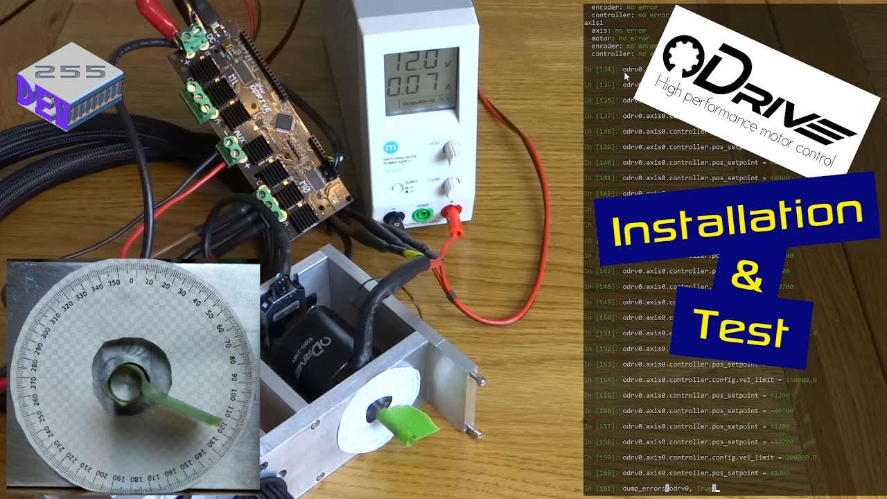 CNC Mill Conversion Part 4 - Setting up the Brushless DC Motor