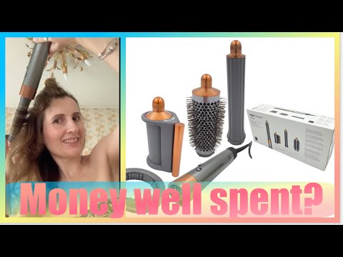 DYSON AIRWRAP ORIGIN HAIRSTYLER UNBOXING & TESTING IT OUT FOR THE FIRST TIME! IS IT WORTH THE MONEY?