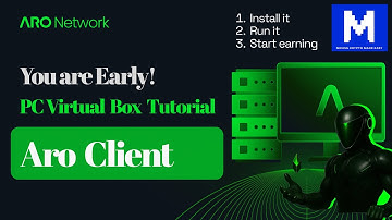Aro Client Tutorial for PC (Aro Network) | Run Node & Earn | How to run VirtualBox on PC (ENG)