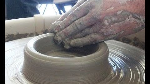 Introductory level Pottery Class will get students comfortable with the wheel - controlling