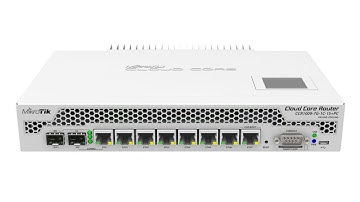 MikroTik Cloud Core Router 1009-7G-1C-1S+PC (CCR1009-7G-1C-1S+PC) QUICK UNBOXING & SPECIFICATIONS HD