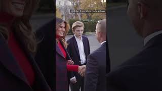 Is Barron Trump's Height A Concern? #shorts #Trump Resimi