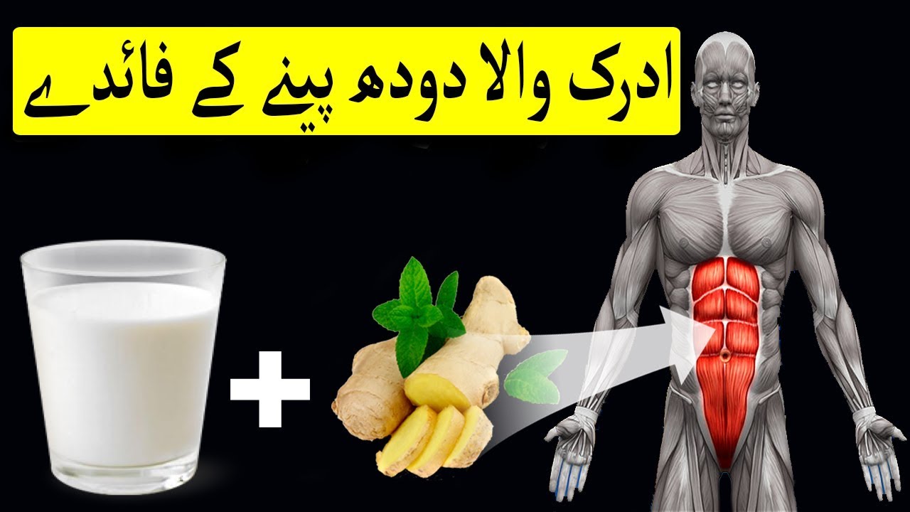 Ginger Milk Benefits l Adrak Wala Doodh Peene Ke Fayde YouTube