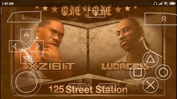 Def jam fight for NY the takeover  - xzibit  vs ludacris (125 street station)