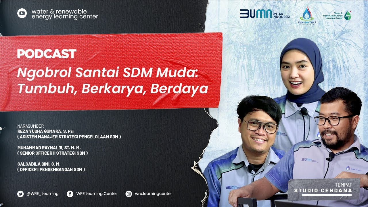 Podcast Ngobrol Santai SDM Muda Tumbuh, Berkarya, Berdaya