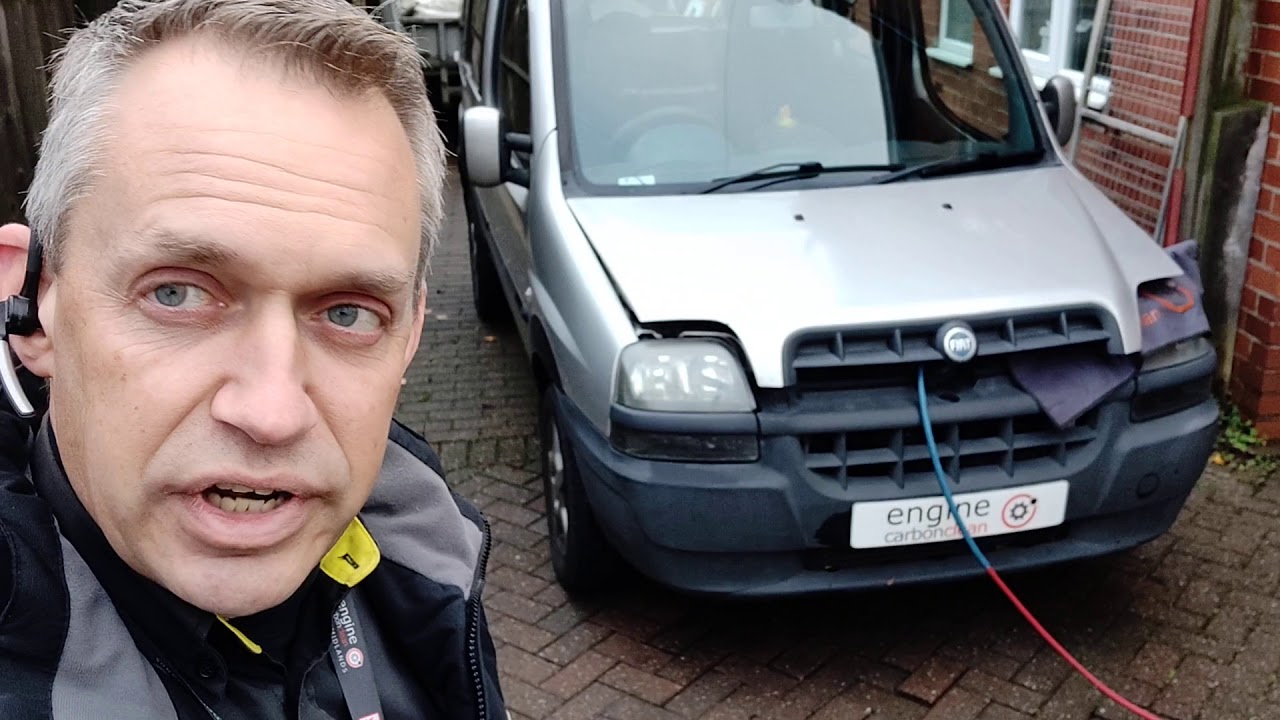 Diagnostic Consultation And Engine Carbon Clean Fiat Doblo 1 9 Jtd 02 170 845 Miles Youtube