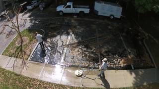 Mandrell's Pressure Cleaning - Pressure Washing Concrete Sidewalks
