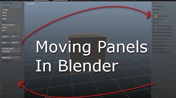 Moving Panels In Blender
