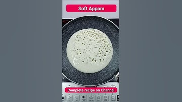 South Indian style Soft Appam recipe gharpar #shorts #recipes