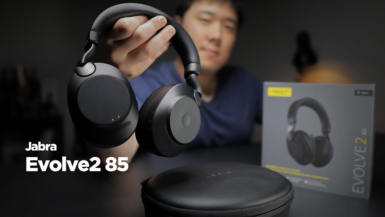 Jabra Evolve2 85 - ANC Wireless Headphones Unboxing and Review 