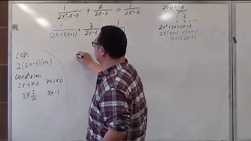 Solving Rational Equations Example V - BMCC (CUNY) MAT56/MAT206