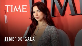 Dua Lipa's TIME100 Gala Red Carpet Interview