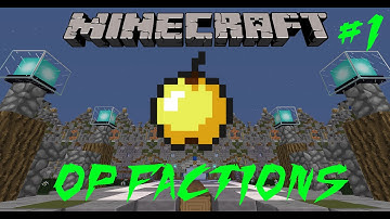 Minecraft OP Factions Episode 1: Small raid and Fail PvP (50 sub special)