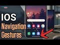 How To Install IOS Navigation Gestures On Android Devices.