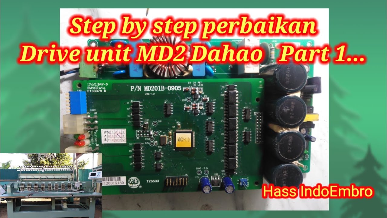 step by step perbaikan du md2 dahao 