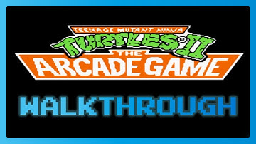 Teenage Mutant Ninja Turtles 2 (NES) Full Video Walkthrough No Commentary HD Longplay