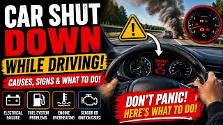 Car Shut Off While Driving? Watch This First!