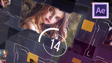 How to Create Simple Cube Broadcast News Ident || After Effect Tutorial