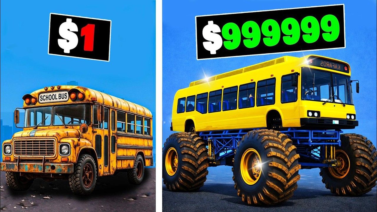 $1 to $1,000,000,000 BUS in GTA 5!