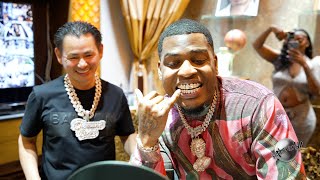 Go Yayo Visits Johnny Dang and Gets 1st Ever French Cut Diamond Permanent Grill