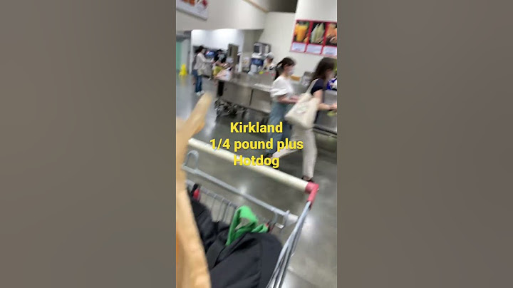 Original KIRKLAND Signature Quarter (1/4)Pound Plus HOTDOG | HeavenSky’s vlog