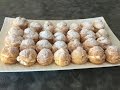 Cream Puff with Pastry Cream Filling &Whipped cream