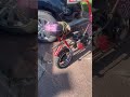 We took the OG red minibike to the hardware store! 🤘😤 Had to pick up a peice of pvc to make a leak