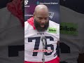 Morgan Moses' advice to Caleb Lomu 👏 #patriots #nfl #shorts