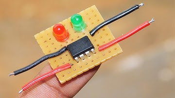 Make A 3.7 Li-ion volt Battery Charger Circuit With Indicator | Very Simple