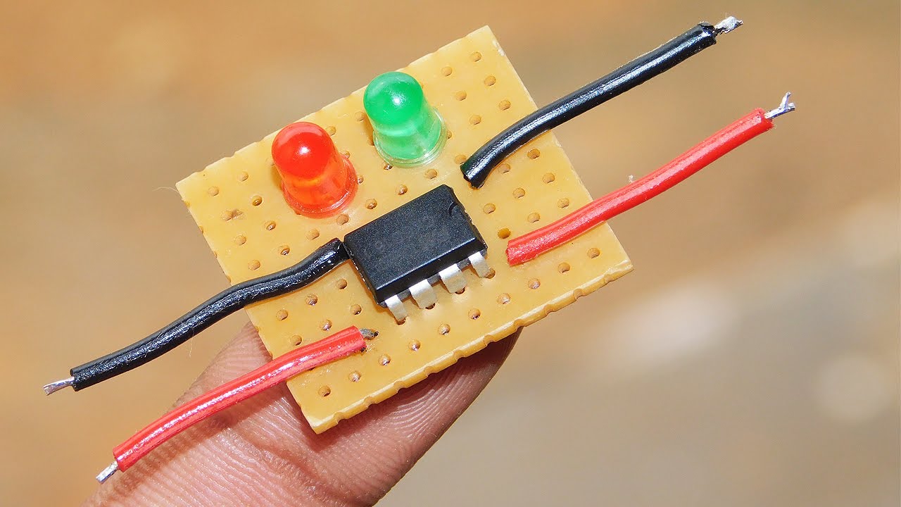 Make A 3.7 Liion volt Battery Charger Circuit With Indicator Very