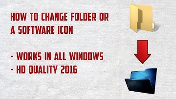 How to change folder icon [Windows10/8.1/8/7] [HD] [2016]