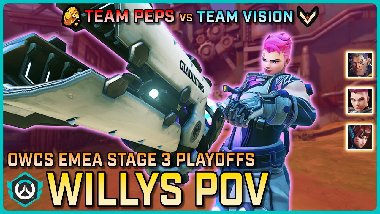 [ Willys ] Stepping Up When It Counts | Team Peps vs Team Vision | OWCS EMEA Stage 3 Playoffs