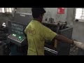 Producing Ceiling Fan Rotor by Die Casting Machine in a Bangladesh&#39;s factory