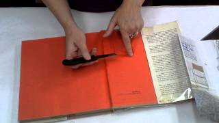 How to remove sticky labels from book covers