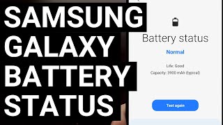 Samsung Galaxy Tip - How to Check the Battery Health