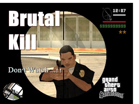 GTA San Andreas : Brutal Kill with Sniper (Please Dont Watch) @mimmigames1796