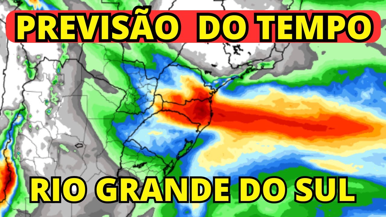 PREVISÃO DO TEMPO PARA SÁBADO E DOMINGO NO RIO GRANDE DO SUL 18 E 19/05 ...