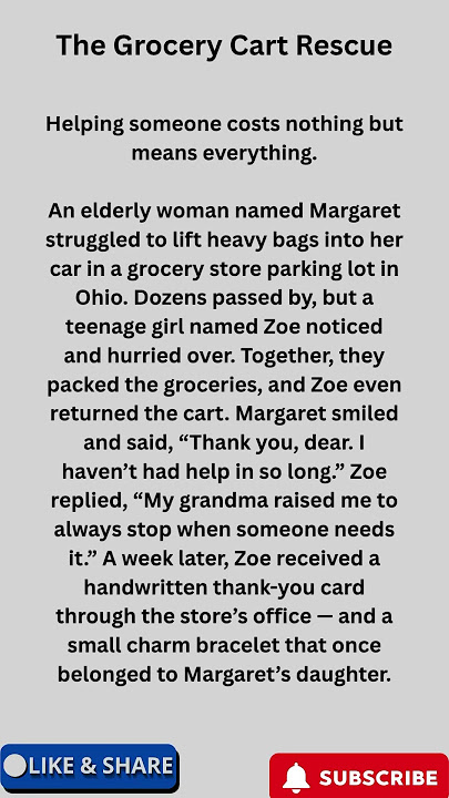 The Grocery Cart Rescue