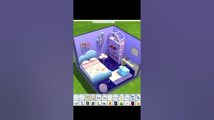 90s Nostalgia-  Bedroom Build! 💜  #sims4 #thesims4 #90snostalgia