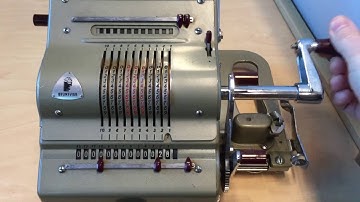 Web accessible Brunsviga 13RK