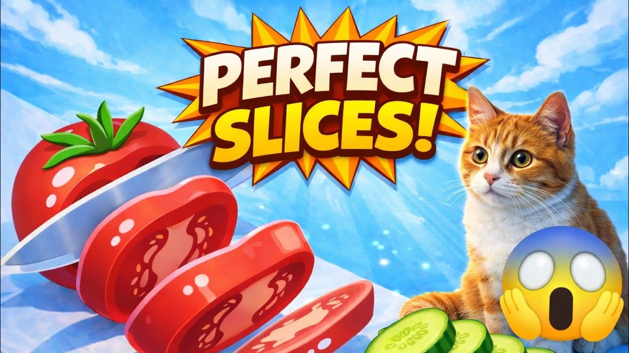 Perfect Slice 🔪Satisfying Cut Challenge 😍 | LIVE #perfectslice #shorts #shortlive #live #satisfying